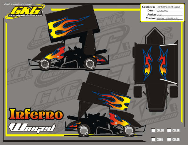 INFERNO WINGED KART KIT